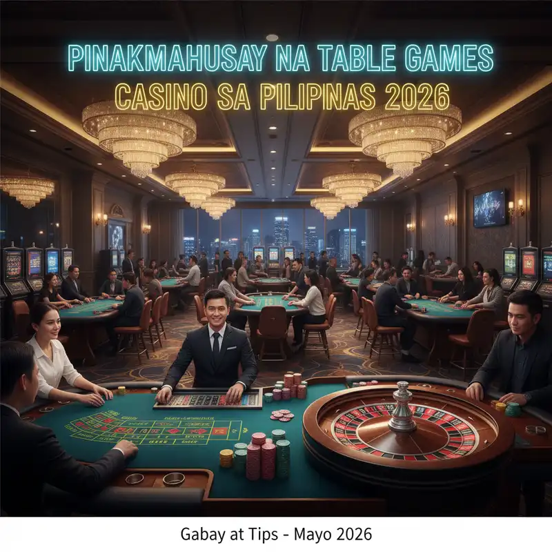 Pinakamahusay na Table Games Casino